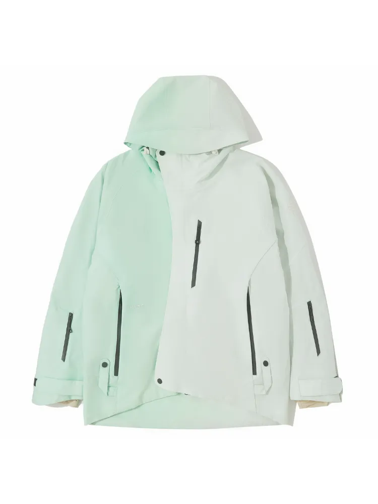 LITAN Gradient Color Mountain Snow Jacket - Women's