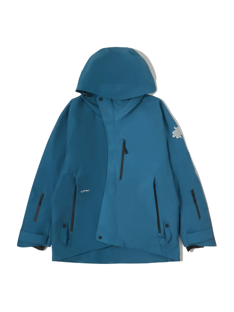 LITAN Gradient Color Mountain Snow Jacket - Women's