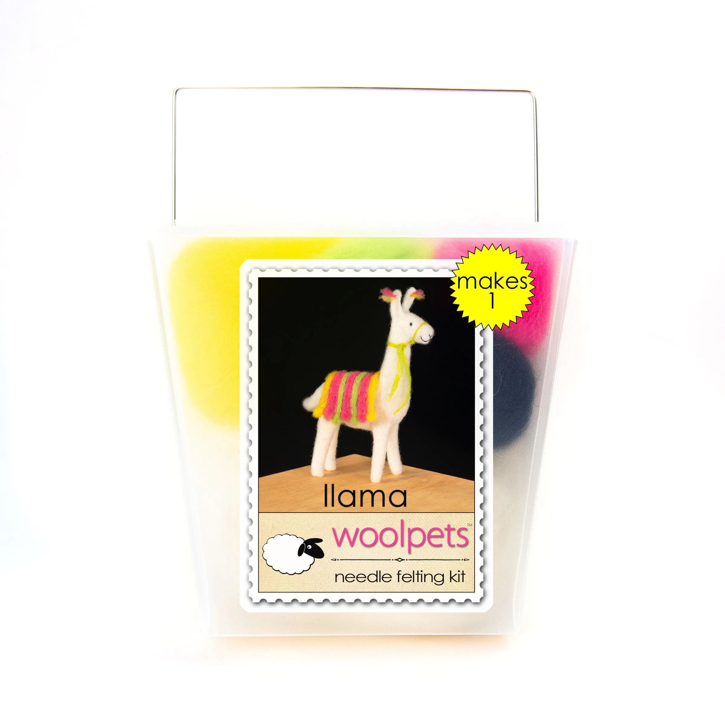 Llama Needle Felting Kit