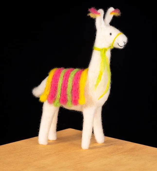 Llama Needle Felting Kit