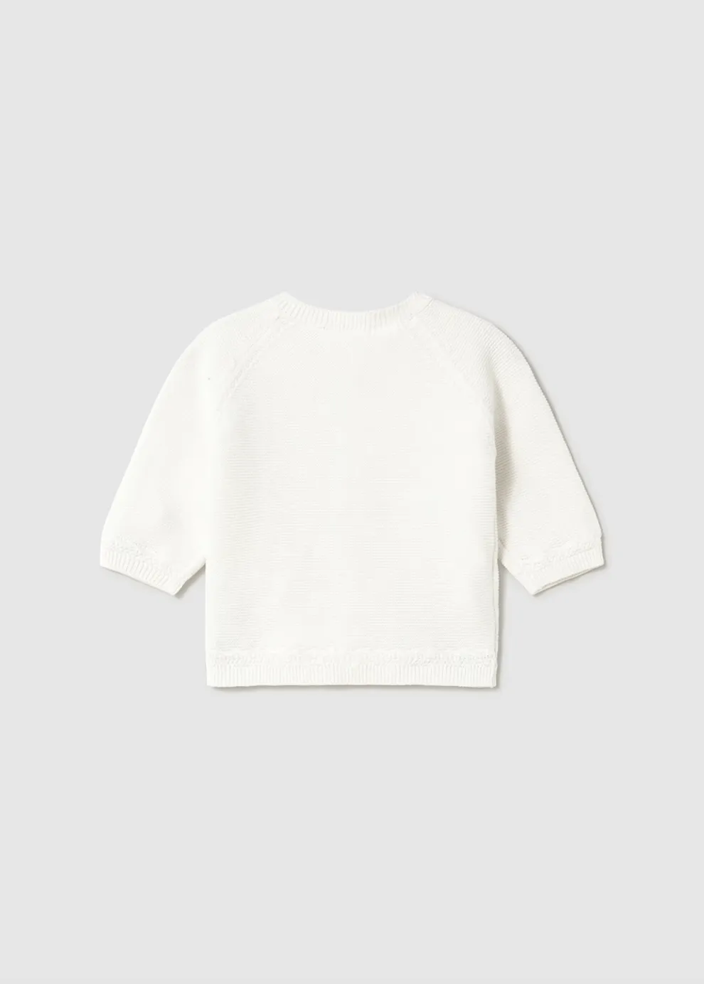 Newborn Cardigan - White