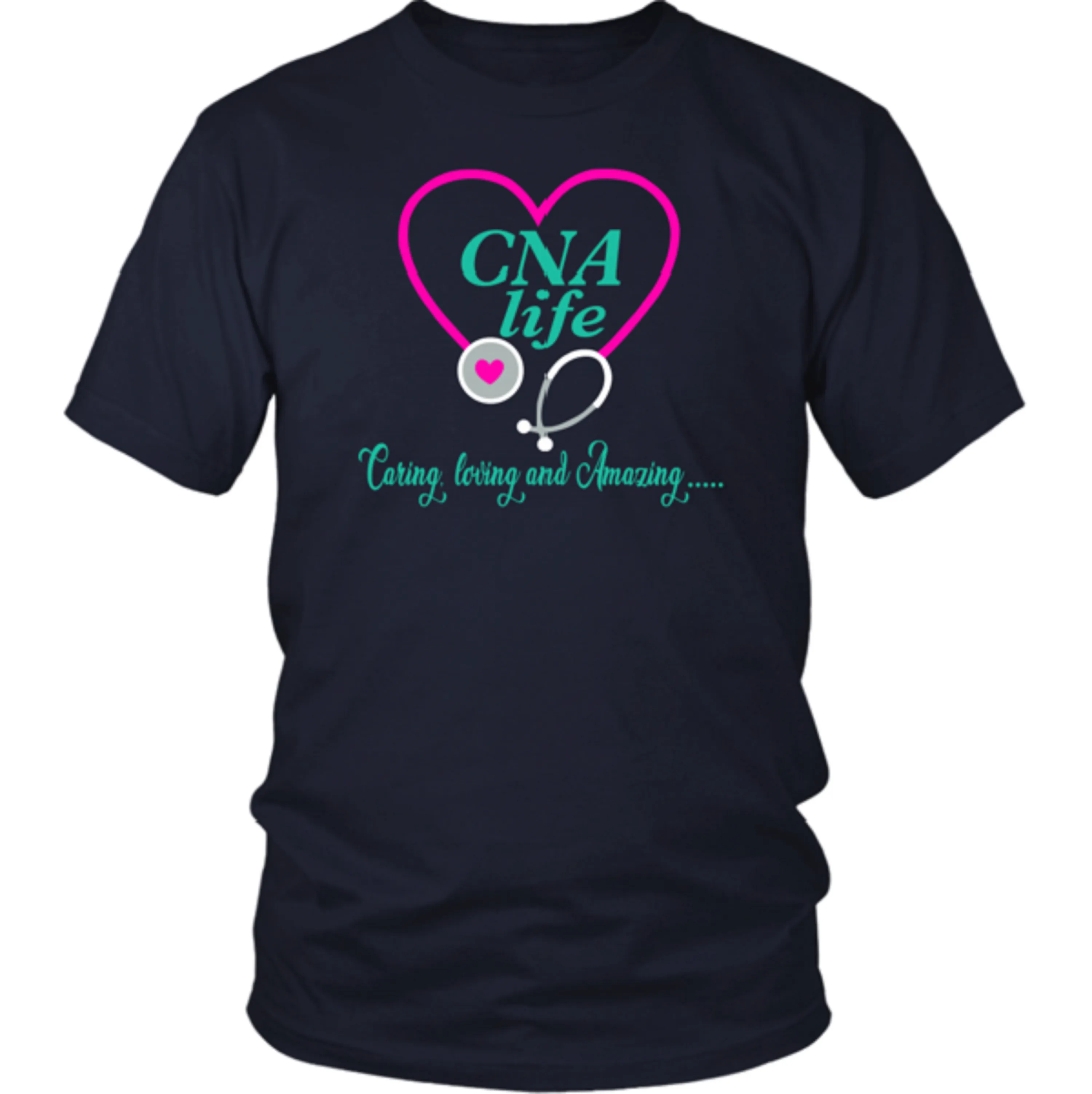 NURSE T-SHIRTS - CNA LIFE (UNISEX)