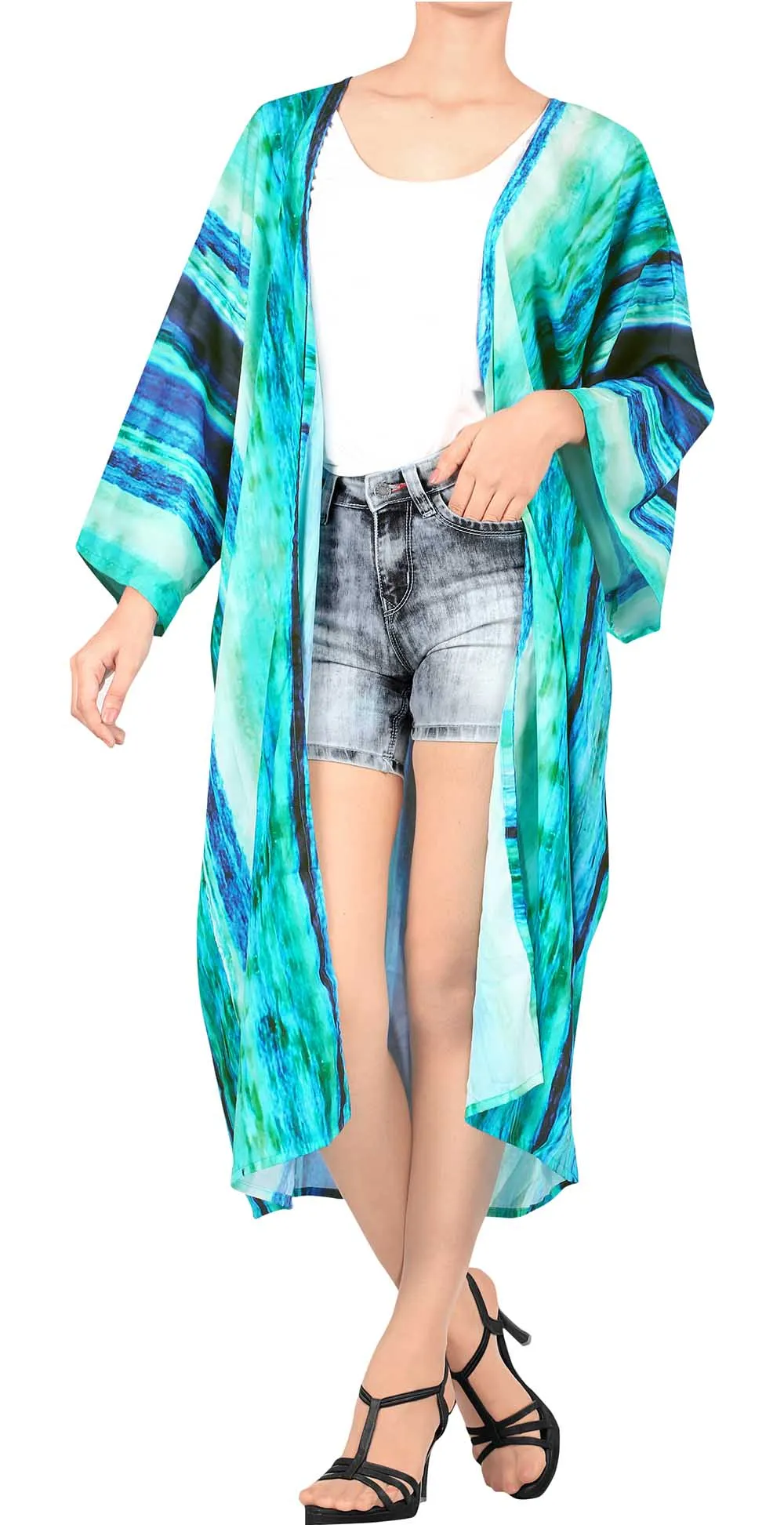 Ocean Waves Kimono for women