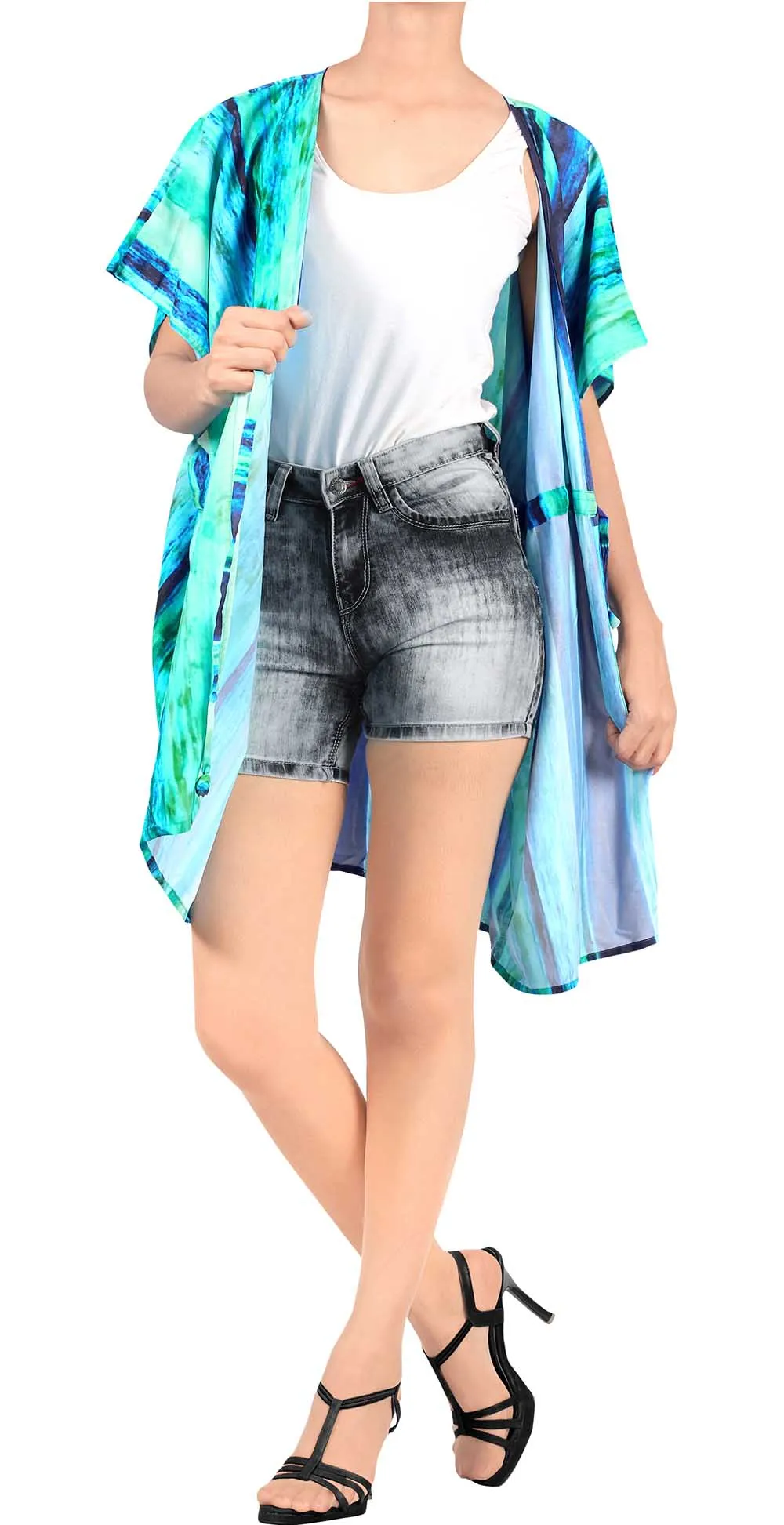 Ocean Waves Kimono for women