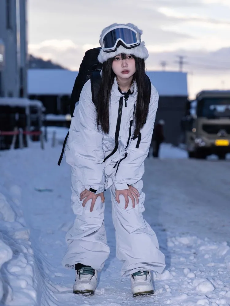 POMT CleanF Wrinkle Baggy Snow Jacket - Women's