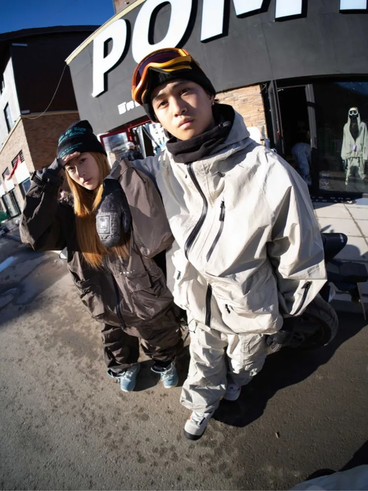 POMT CleanF Wrinkle Baggy Snow Jacket - Women's