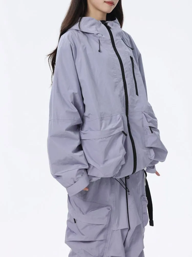 POMT CleanF Wrinkle Baggy Snow Jacket - Women's