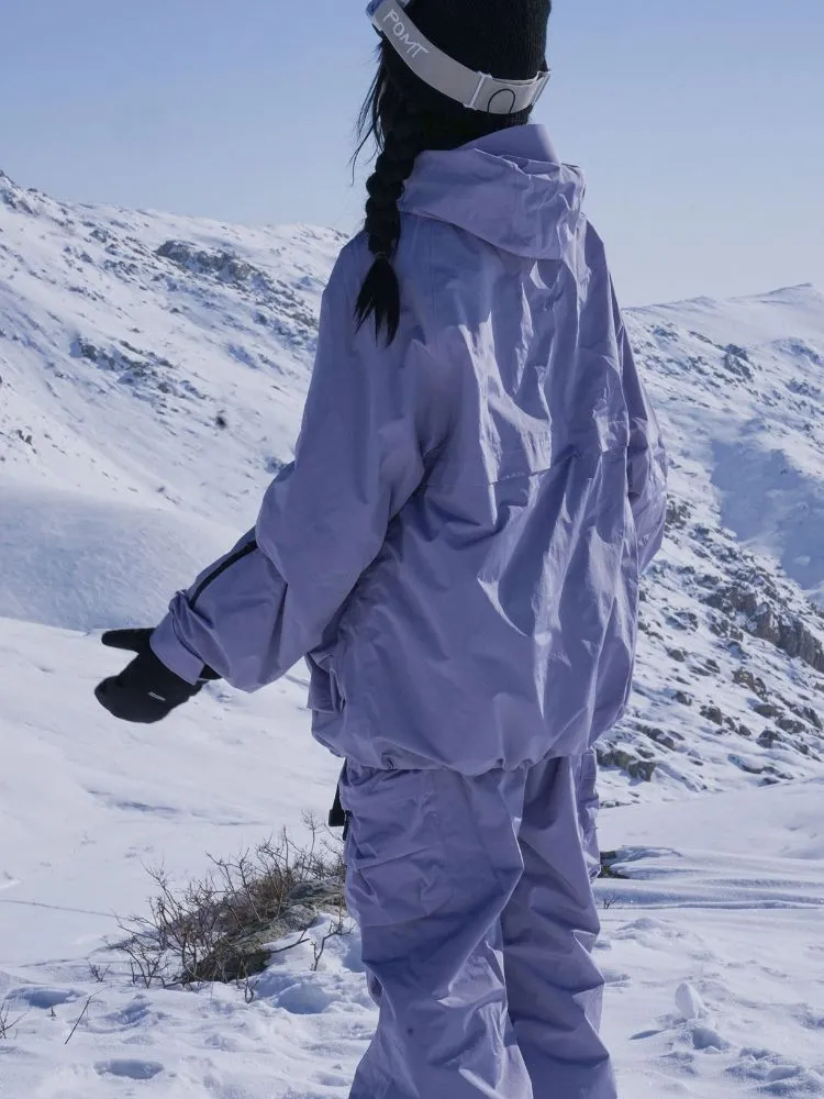 POMT CleanF Wrinkle Baggy Snow Jacket - Women's