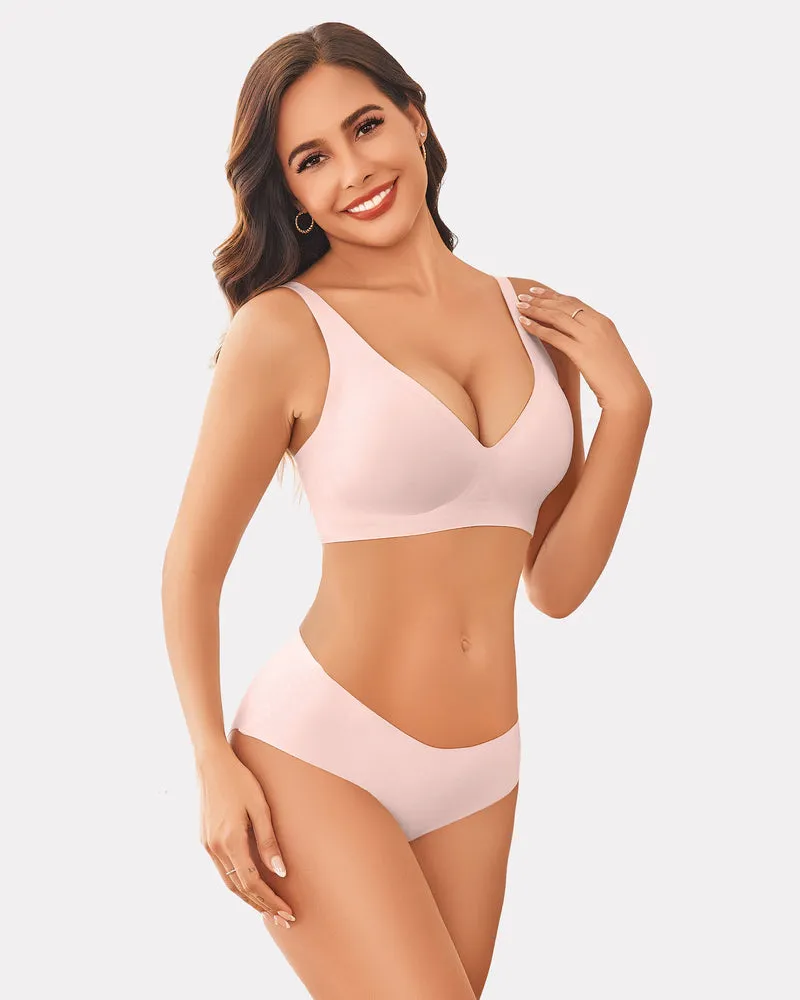 Push Up Wireless Full Coverage Bras