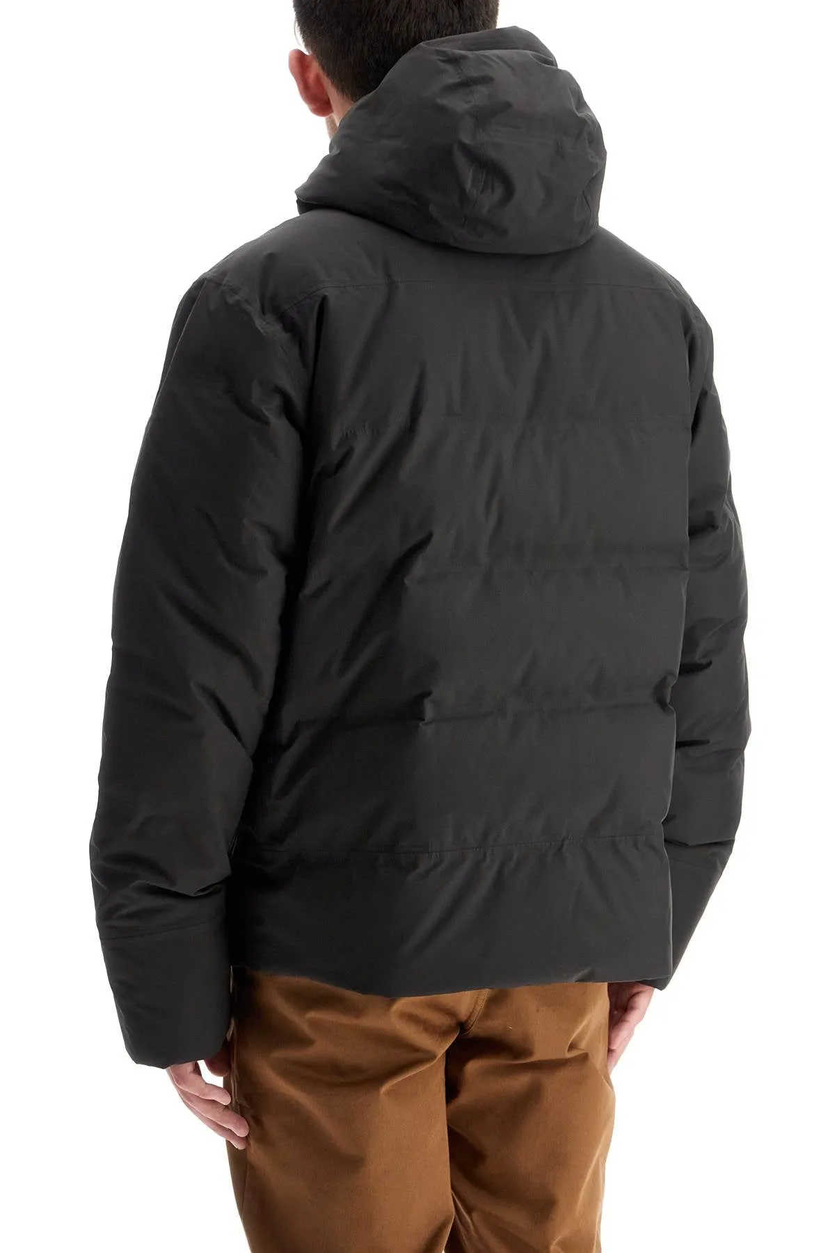 "jackson glacier hooded down jacket 27921 BLACK