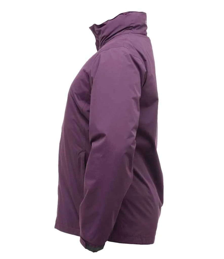 Regatta Ardmore Waterproof Shell Jacket | Majestic Purple/Seal Grey