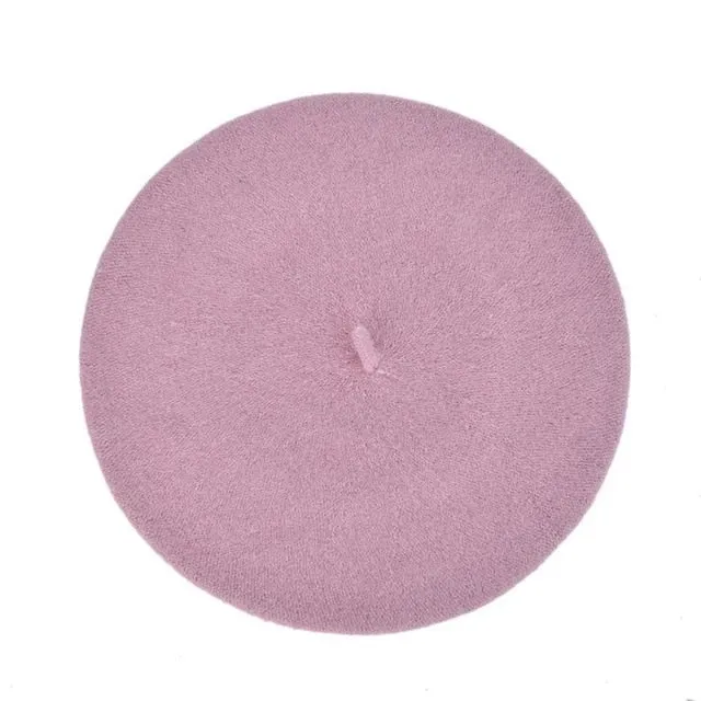 Solid Color Women's Girl's Beret French Artist