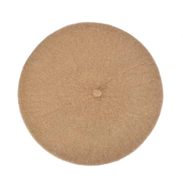 Solid Color Women's Girl's Beret French Artist