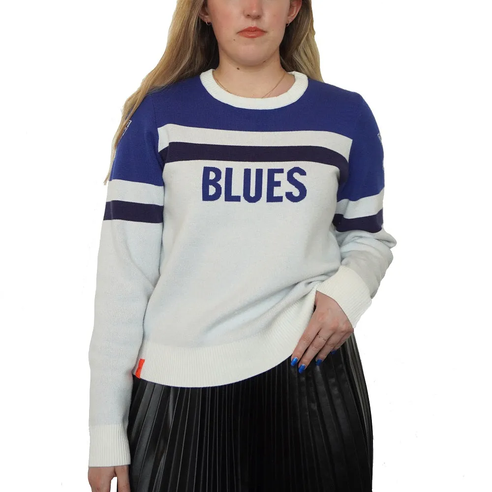 ST. LOUIS BLUES LUSSO MERCH DOMINIQUE SWEATER