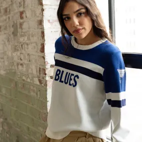 ST. LOUIS BLUES LUSSO MERCH DOMINIQUE SWEATER