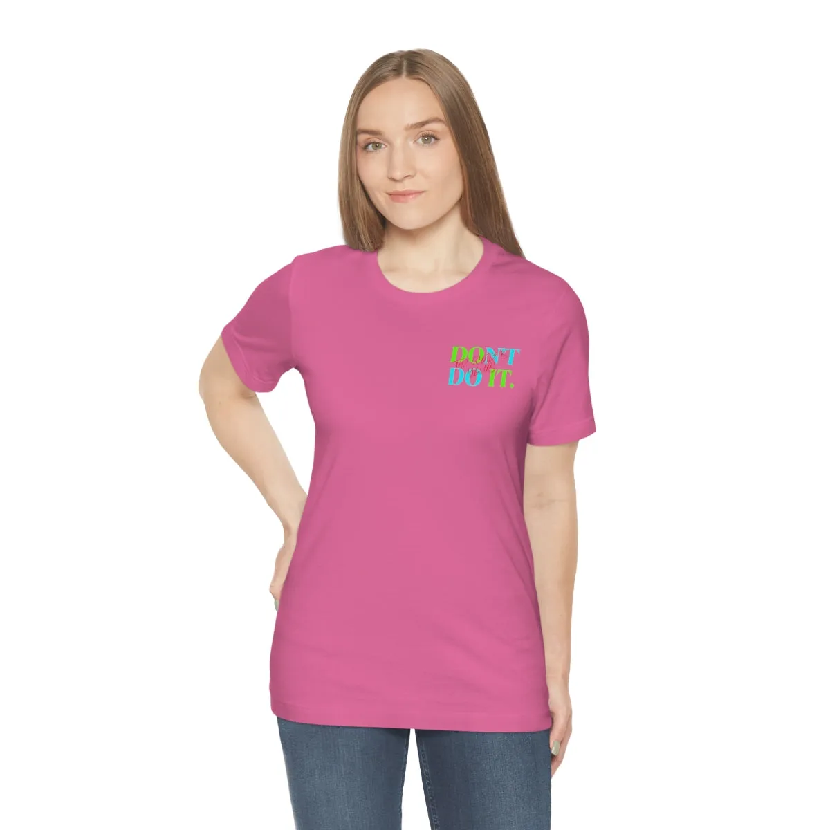T-shirts Classic Jersey style short sleeve ( Do it Don't Do it ) Activewear