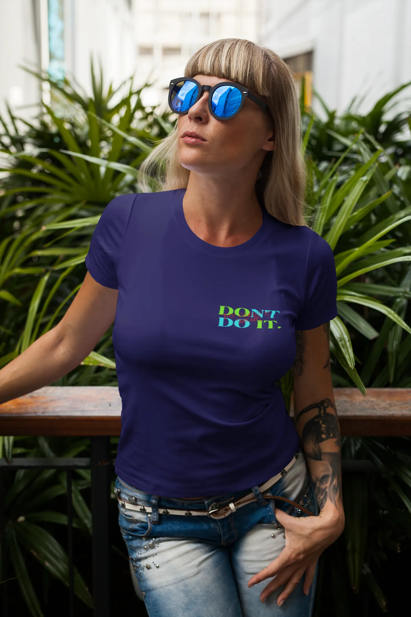 T-shirts Classic Jersey style short sleeve ( Do it Don't Do it ) Activewear