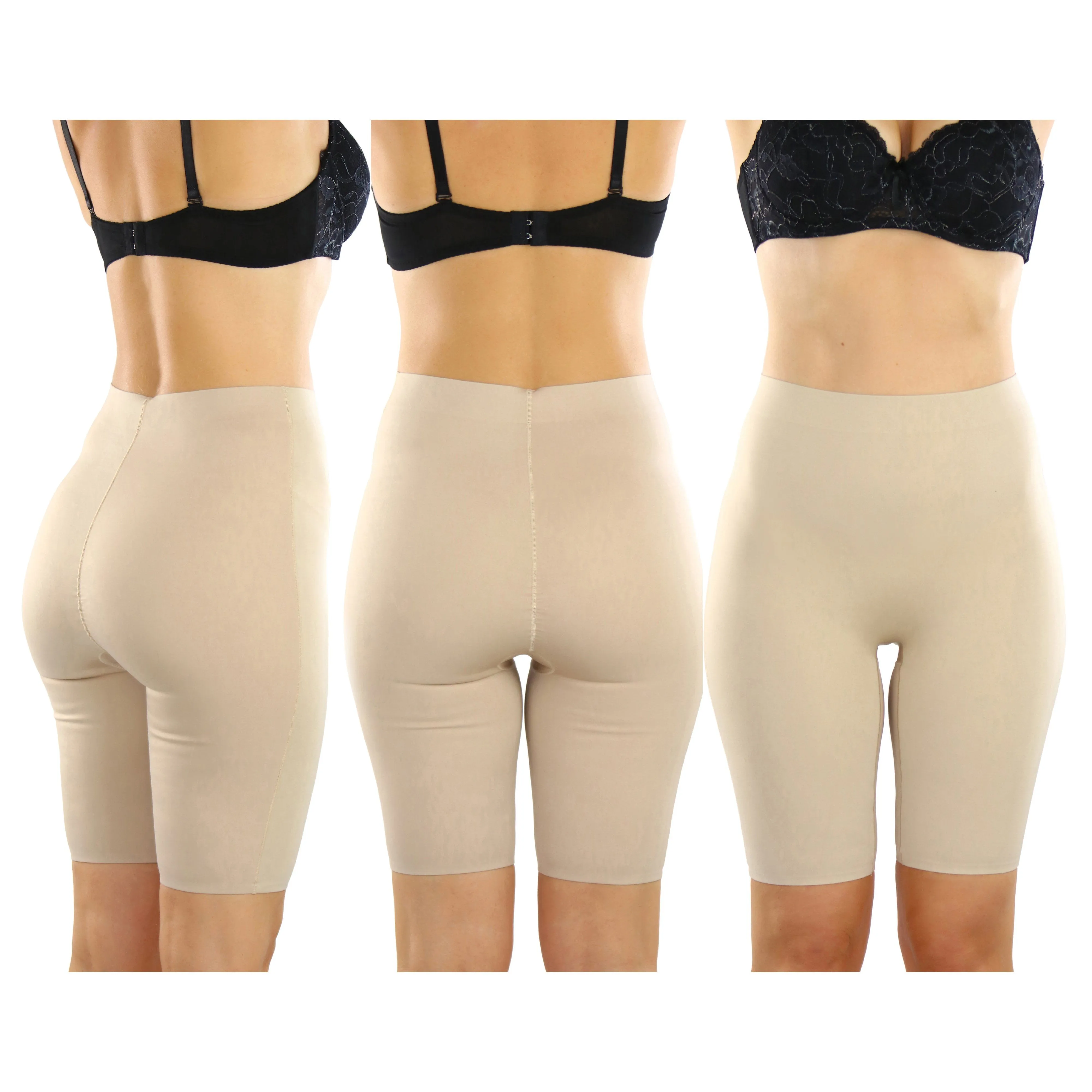ToBeInStyle Women's High Waisted Smooth and Silky Torso Control Long Leg Shapewear