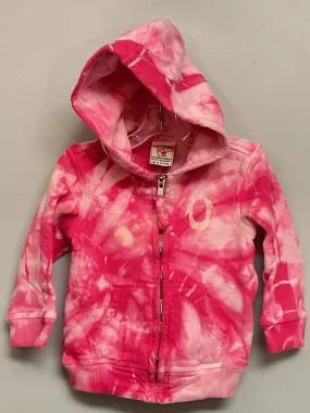True Religion Size 6M Pink Tie Dyed Cotton Infant Girls Jackets
