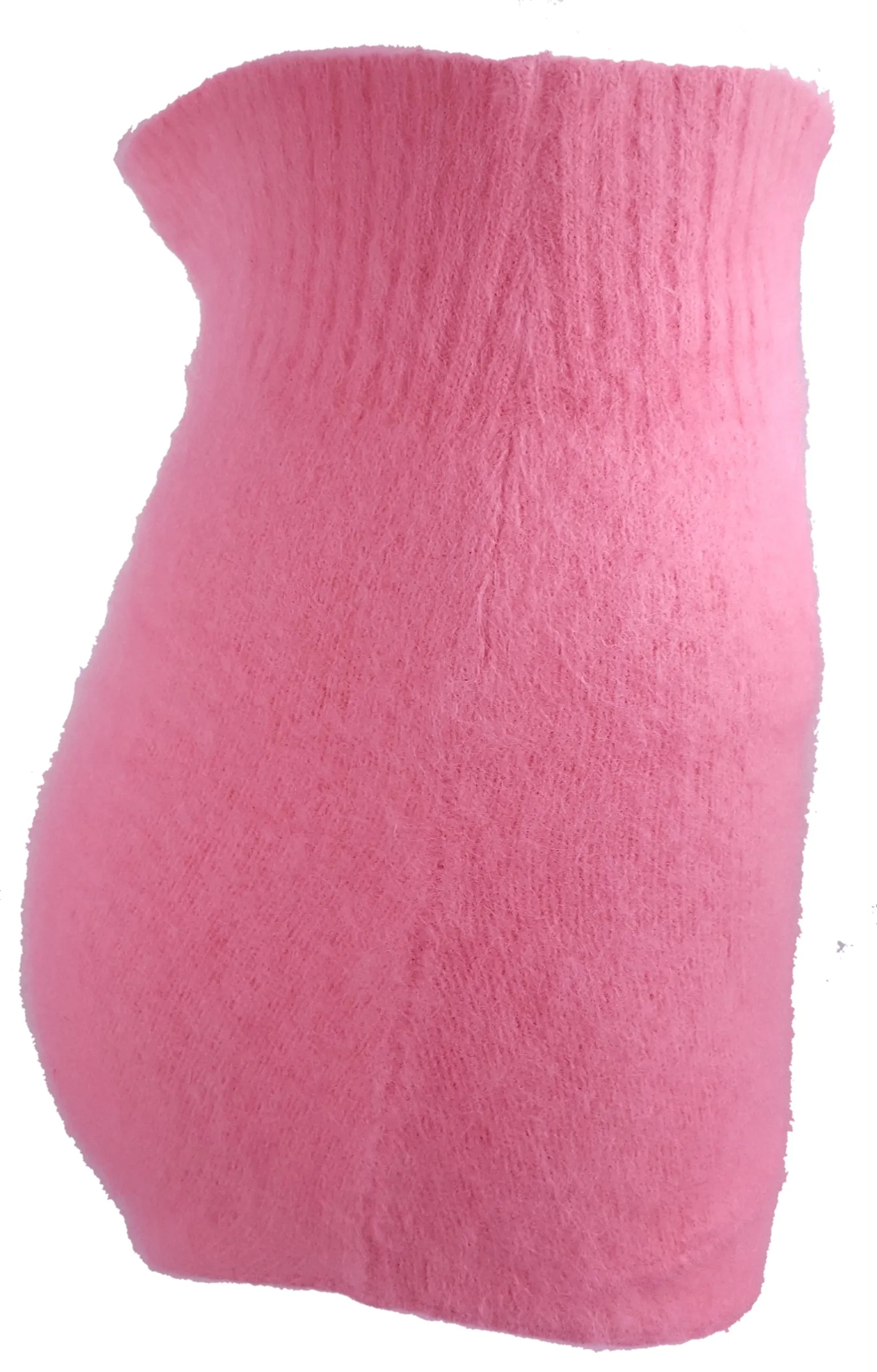 Vintage 50's | Pink Cashmere | High Waisted Shorts with Accent Buttons