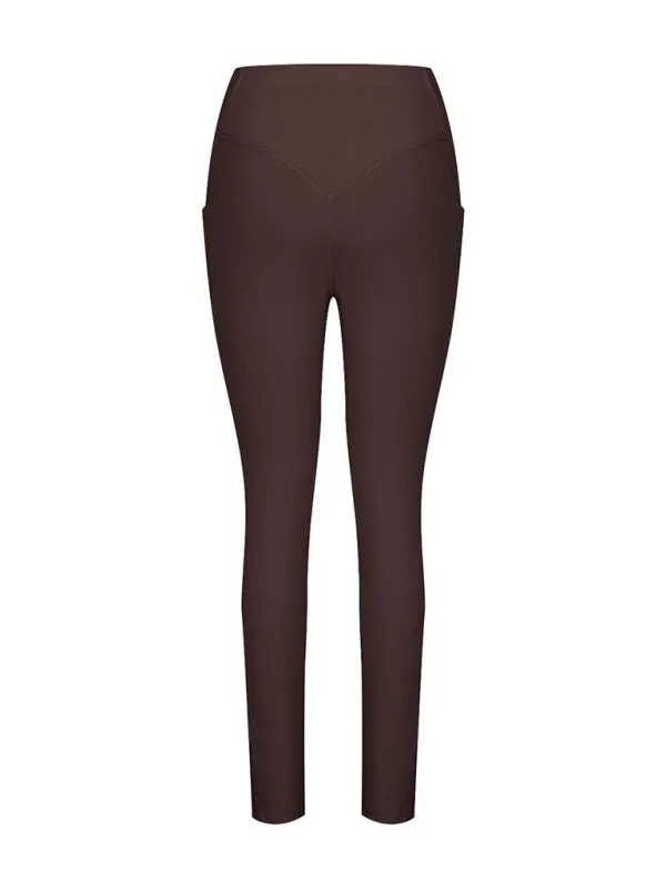 Women's High Waist Hip Pocket Yoga Pants