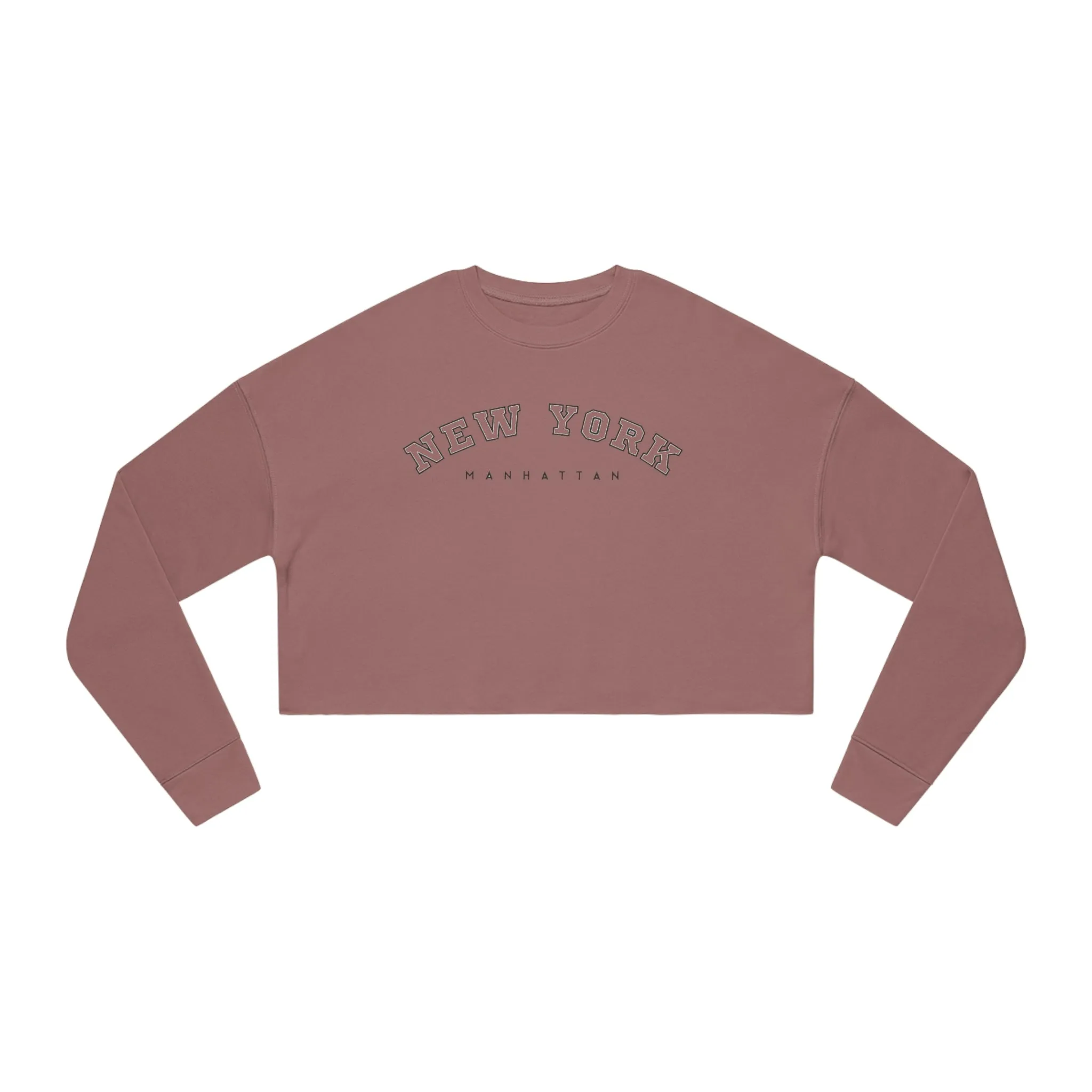 Women's New York Manhattan Cropped Sweatshirt