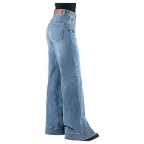 Women's Tin Haul High Rise Wide Leg Andled Side Seam Jean 10-054-0870-4001