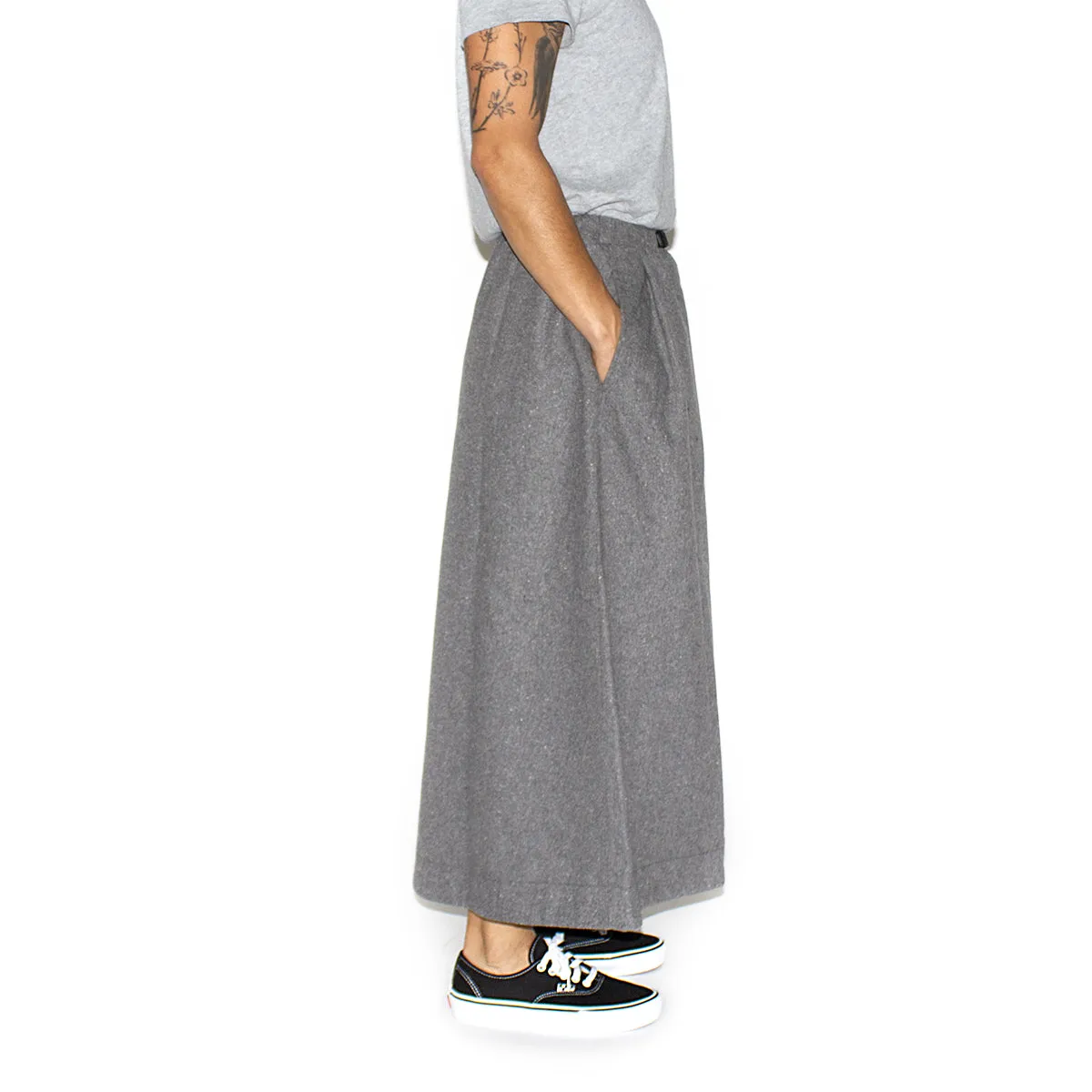 Women's Wool Talecut Skirt